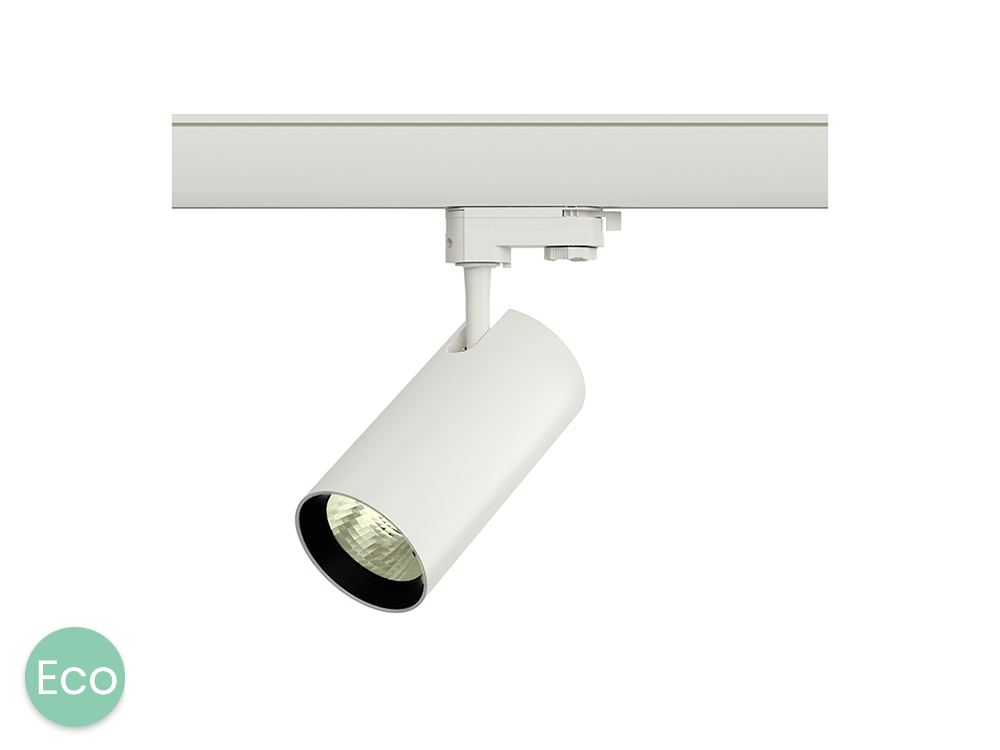 LED Railverlichting - 40° Lens - 10W - 4000K - Wit