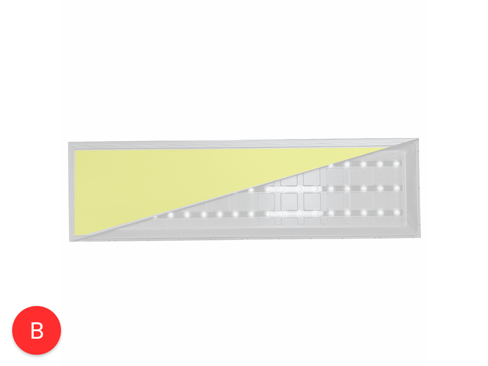 LED Paneel - 1195x295mm - 3000K - UGR<23 - 40W