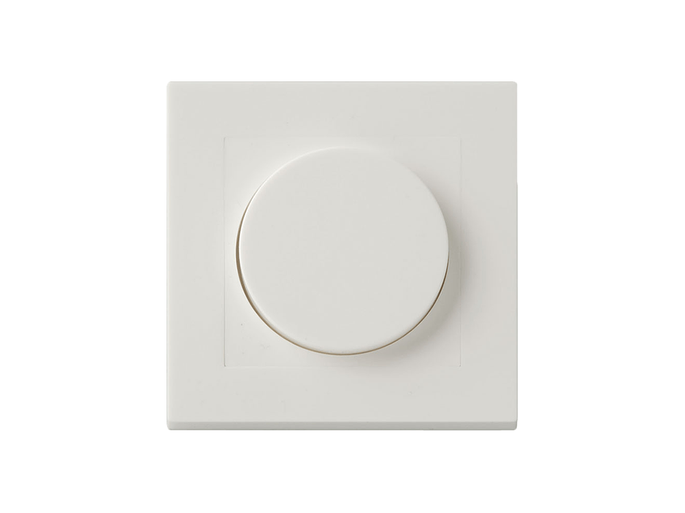 LED Dimmer - Afdekraam - Wit