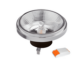 LED spot ar111 g53 dim2warm zwart